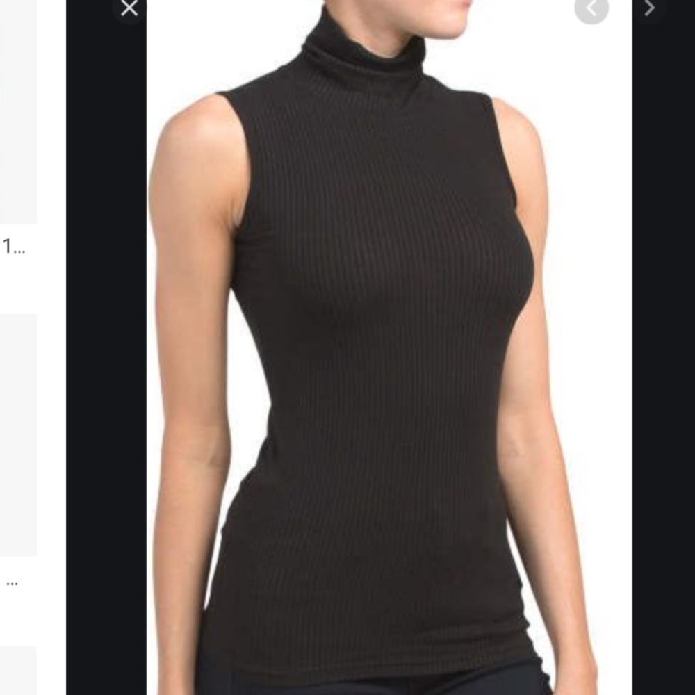 RACHEL ZOE sleeveless turtleneck